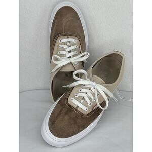 Vans Men's Off The Wall Pro Tan Canvas Suede Sneakers 10.5